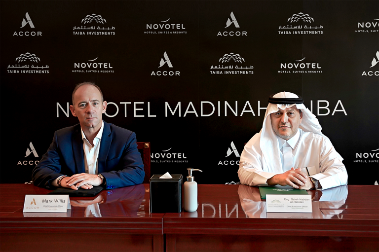 TAIBA INVESTMENTS SIGNS AGREEMENT WITH ACCOR TO OPERATE THE FIRST NOVOTEL HOTEL IN MADINAH